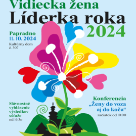 Zväčšiť fotografiu - Inšpiratívne ženy získali ocenenie vidiecka žena - plagat-liderka-2024-a3