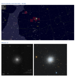 Zväčšiť fotografiu - Jedinečný týždenný sprievodca oblohou v trenčianskom kraji