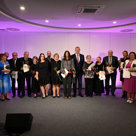 Zväčšiť fotografiu - Kraj ocenil osobnosti a kolektívy, ktoré zveľaďujú kultúrne dedičstvo