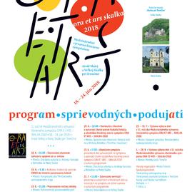 Mesiac jún patrí v trenčianskom kraji veľkým festivalom, a to nielen folklórnym. na svoje si prídu okrem priaznivcov ľudovej hudby aj milovníci umenia a tradičných slovenských jedál - Skalka_2018_-_PLAGAT_A3