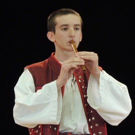 Na orave zaujali naši mladí folklóristi - Michal Mahút
