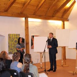 Na trenčianskom hrade sa odovzdávali ceny v neprofesionálnej výtvarnej súťaži výtvarné spektrum 2015 - Obrázok 063