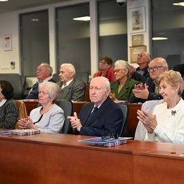 Zväčšiť fotografiu - Na župnom úrade vyzdvihli dôležitosť protifašistického odboja - DSC_9071