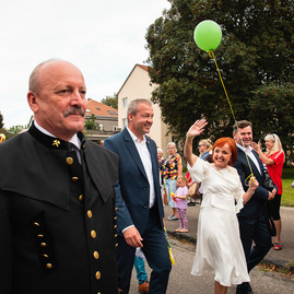 Zväčšiť fotografiu - Pochodom odštartovali trojdňové oslavy - TSK_Banícky jarmok PD_mini-49