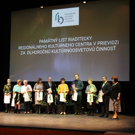 Prácu jednotlivcov a kolektívov z oblasti kultúry na hornej nitre ocenili už po 19.-krát - IMG_9454