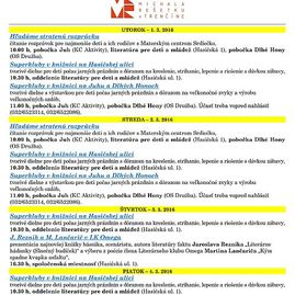 S jarnými prázdninami v trenčianskom kraji štartuje aj týždeň venovaný knihomoľom - Tyzden_slovenskych_kniznic_2016_-_harmonogram_podujati_vo_VKMR