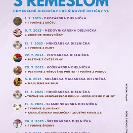Zväčšiť fotografiu - Spríjemnite si leto tvorivými aktivitami v galérii - leto v GMAB TN