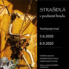 Zväčšiť fotografiu - Strašidlá v podzemí trenčianskeho hradu - strasidla_plagat