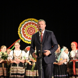 Štyri detské folklórne súbory prilákali na 18. ročník medzinárodného detského folklórneho festivalu takmer 500 ľudí - IMG_2127