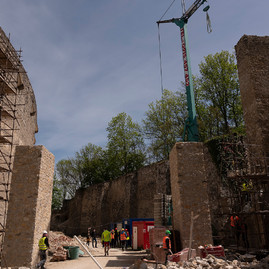 Zväčšiť fotografiu - Takto sa vďaka projektu župy mení trenčiansky hrad - 20200507_TSK_TN_011w