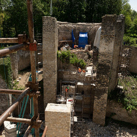 Zväčšiť fotografiu - Takto sa vďaka projektu župy mení trenčiansky hrad - 20200507_TSK_TN_057w