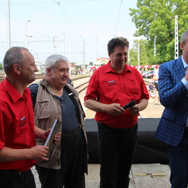 Trenčianska elektrická železnica oslávila 110 rokov svojej bohatej existencie. v mníchovej lehote sa 39.-krát stretli folklórne skupiny a súbory z trenčianskeho regiónu. - IMG_6069