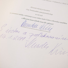 Trenčianska župa udelila verejné uznania za rok 2018 trom laureátom - 20190114_TSK_Verejne_uznania_119w