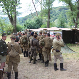 Trenčianske stankovce sa vďaka klubu vojenskej histórie laugarício už piatykrát zmenili na bojové pole - IMG_1915