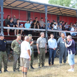 Trenčianske stankovce sa vďaka klubu vojenskej histórie laugarício už piatykrát zmenili na bojové pole - IMG_1933