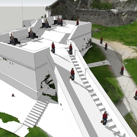 Zväčšiť fotografiu - Trenčiansky hrad čaká v najbližších mesiacoch rozsiahla modernizácia - Kavalier - vizuál (2)