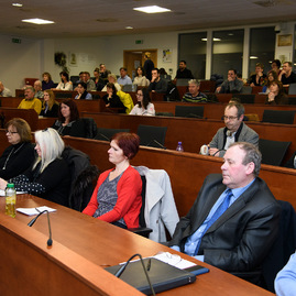 Trenčiansky kraj má vlastného koordinátora pre kultúru, novú výzvu na pôde župy predstavila osobne ministerka kultúry - 20190305_TSK_ministerka_Lassakova_017w