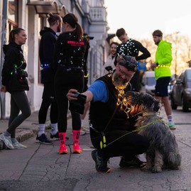 Zväčšiť fotografiu - Trenčín vo svetle reflektorov