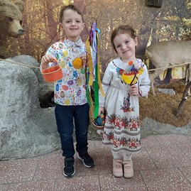 Zväčšiť fotografiu - Tvorivé dielne na zelený štvrtok prilákal do múzea desiatky návštevníkov