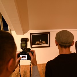 Zväčšiť fotografiu - Župná galéria oslavuje unikátnou výstavou - DSC_2718