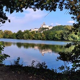 Zväčšiť fotografiu - „ryšavá čapica“ na najvyššie položenej streche v krajskom meste - 241832525_4657796254245106_6565869810477144776_n