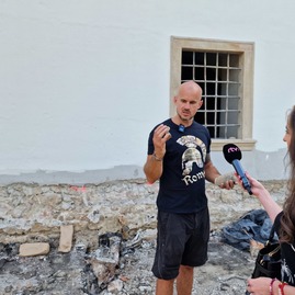 Zväčšiť fotografiu - Draškovičov kaštieľ sa stal náleziskom archeologických artefaktov - 20230721_131439