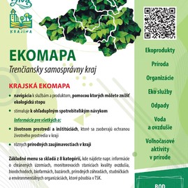 Zväčšiť fotografiu - Krajská ekomapa má prvé narodeniny! - TSK_info_letak A5_ekomapa_27_09_2022