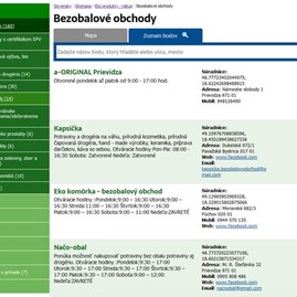 Zväčšiť fotografiu - Krajská ekomapa má prvé narodeniny! - bezobaly ekomapa