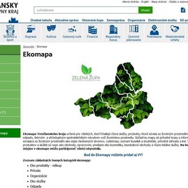 Zväčšiť fotografiu - Minuloročné projekty zo zelených očí propagovali ekomapu či hospodárenie s potravinami - ekomapka