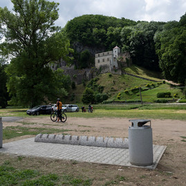 Zväčšiť fotografiu - Po novej cyklotrase sa za prvý mesiac previezlo viac ako 40 tisíc cyklistov - 20200601_TSK_cyklotrasa_194w