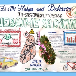 Zväčšiť fotografiu - Podporte žiakov – strážcov ovzdušia z nášho kraja v súťaži - Slatina-nad-Bebravou