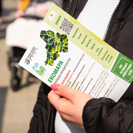 Zväčšiť fotografiu - Pre deti je ochrana životného prostredia zaujímavou témou - TSK_Zelená župa_ekorok PD_mini-12