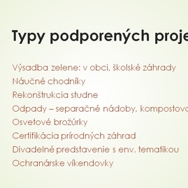 Tento rok župa podporí enviroprojekty za 100 tis. eur, ako o financie žiadať? - 3