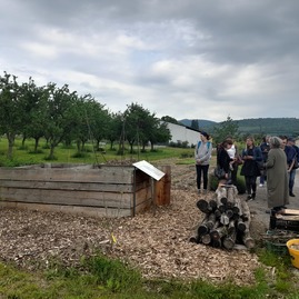 Zväčšiť fotografiu - V novovznikajúcom ekocentre predstavili ponuku vzdelávacích programov pre školy - 20230526_121543