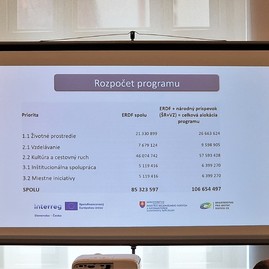 Zväčšiť fotografiu - V trenčíne slávnostne otvorili nové výzvy z programu interreg slovensko – česko - 20230426_123104