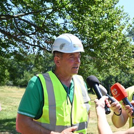 Zväčšiť fotografiu - Začala výstavba 30-metroej rozhľadne
