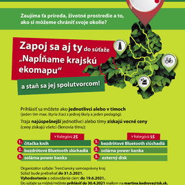 Zväčšiť fotografiu - Žiaci a študenti, pomôžte nám naplniť krajskú ekomapu! - sutaz_ekomapa_FINAL