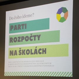 Ako správne zaviesť participatívne rozpočty na svojich školách sa naučila aj druhá polovica koordinátorov a riaditeľov unikátneho projektu - IMG_0010