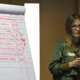 Ako správne zaviesť participatívne rozpočty na svojich školách sa naučila aj druhá polovica koordinátorov a riaditeľov unikátneho projektu - IMG_0148