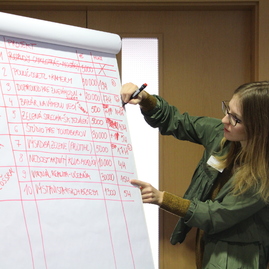 Ako správne zaviesť participatívne rozpočty na svojich školách sa naučila aj druhá polovica koordinátorov a riaditeľov unikátneho projektu - IMG_0167