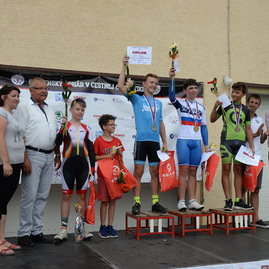 Zväčšiť fotografiu - Cyklistická elita zavíta v júni do bánoviec - MS Slovenska v cestnej cyklistike kat. žiaci - 2018