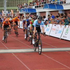Zväčšiť fotografiu - Cyklistická elita zavíta v júni do bánoviec - Okolo Slovenka 2018 v Trenčianskom kraji