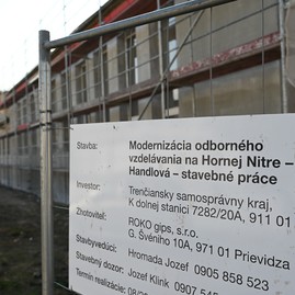 Zväčšiť fotografiu - Handlovská odborná škola prechádza modernizáciou, pribudnú špičkové technológie