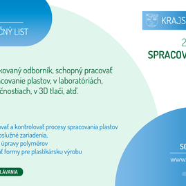 Zväčšiť fotografiu - Kraj chce prilákať žiakov na nedostatkové odbory - KŠ_K_technik spracovania plastov-01