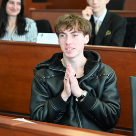 Zväčšiť fotografiu - Krajský mládežnícky parlament si zvolil nové predsedníctvo