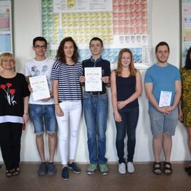 Zväčšiť fotografiu - Najúspešnejšou sa z pohľadu stredoškolských súťaží stala prievidzská „obchodka“ - DSC_6274