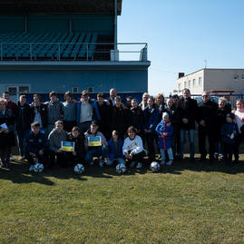 Zväčšiť fotografiu - Nechceme vojnu, chceme hrať futbal, odkazujú mladí ukrajinskí futbalisti - 20220314_BN_020w