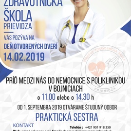 Nová zdravotnícka škola na hornej nitre otvorí svoje dvere budúcim študentom a ich rodičom už tento štvrtok - 2