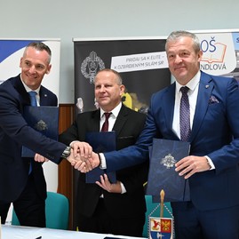 Zväčšiť fotografiu - Nový odbor ako jediný v kraji bude vzdelávať budúcich zamestnancov silových zložiek