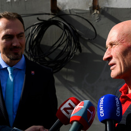 Zväčšiť fotografiu - Pilotná hokejová akadémia v trenčíne ide príkladom, radosť neskrýva ani szľh - 20191011_TSK_Pellegrini_088w